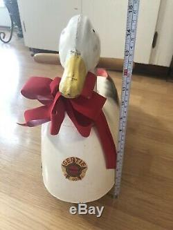 Vintage Gertie the Goose Train Rite Child Ride-On Toy
