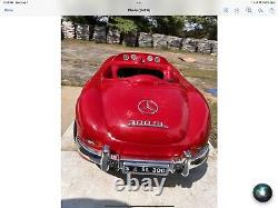 Vintage Glossy Red Mercedes Benz 300sl Electric Childs New Old Stock (read!)