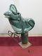 Vintage Green Frog Playground Rocker Ride with Spring & Foot Rest WILL SHIP