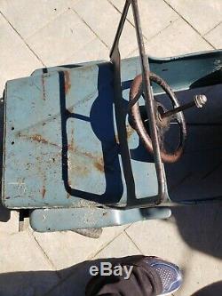 Vintage Hamilton Air Force Jeep Pedal Car Usaf