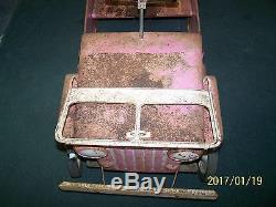 Vintage Hamilton Princess Willy's Jeep Pedal Car Restoration Project Willys
