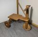 Vintage Handcrafted Solid Oak Wood Child Kids Riding Toy Tricycle Bike Trike