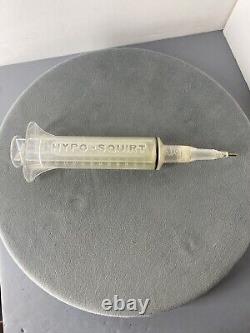 Vintage Hasbro Hypo Squirt Toy 1960's Water Squirting Giant Hypodermic Needle