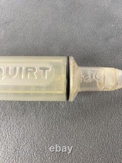Vintage Hasbro Hypo Squirt Toy 1960's Water Squirting Giant Hypodermic Needle