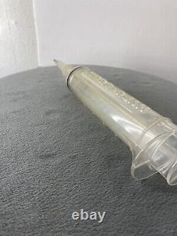 Vintage Hasbro Hypo Squirt Toy 1960's Water Squirting Giant Hypodermic Needle