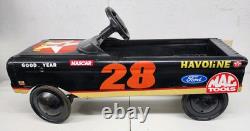 Vintage Havoline No. 28 Metal Framed Pedal Car