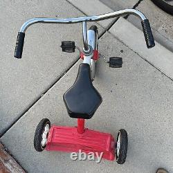 Vintage Hedstrom Red Metal Tricycle 1980s Child Retro Bike Pedal Trike