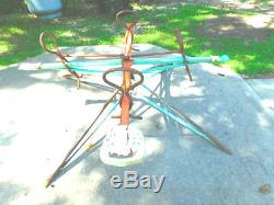 Vintage Hedstrom Whirly Bird Playground Backyard Toy 1960s ORIGINAL WORKING NR