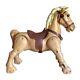 Vintage Horse Ride On Bouncy Mustang Toy Proarce Mexico Plastic Working
