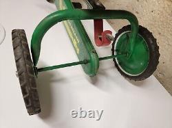 Vintage Husky-trac Chain Drive Pedal Tractor Great Condition