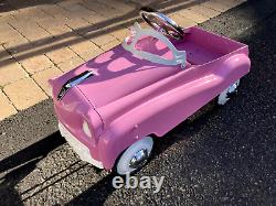 Vintage InStep Kids Pedal Car Pink Excellent Condition 35