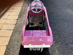 Vintage InStep Kids Pedal Car Pink Excellent Condition 35