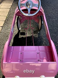 Vintage InStep Kids Pedal Car Pink Excellent Condition 35