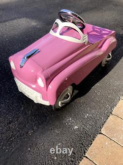 Vintage InStep Kids Pedal Car Pink Excellent Condition 35