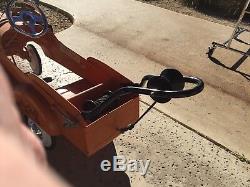 Vintage In Step Tow Truck Wrecker Peddle Car