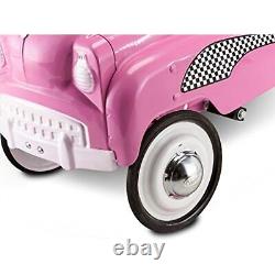 Vintage-Inspired Pink Lady Pedal Car-InStep ToddlerPush & RideOn Toy-Durable FUN