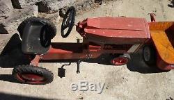 Vintage International Harvester Pedal Tractor & Trailer