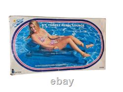 Vintage Intex The Wet Set 1993 Inflatable Pool Float St. Tropez Pedal Lounge