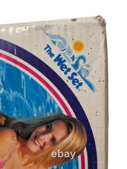Vintage Intex The Wet Set 1993 Inflatable Pool Float St. Tropez Pedal Lounge