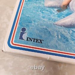 Vintage Intex The Wet Set 1999 Inflatable Ride-on Pool Float Tiger Shark 92