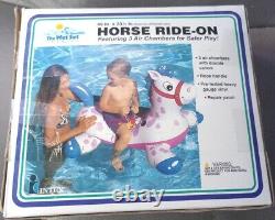 Vintage Intex The Wet Set Horse (Pony) Ride On Inflatable Pool Toy 1997 Cosplay