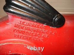 Vintage J. E. Burke Playground Spring Ford Jalopy Model T Toy Car Rider