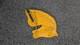 Vintage J. E. Burke Playground Swing Glider Horse Head, Original Yellow Paint