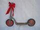 Vintage Janesville Metal & Wood Youngster Kick Scooter USA Classic & Sturdy