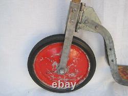 Vintage Janesville Metal & Wood Youngster Kick Scooter USA Classic & Sturdy
