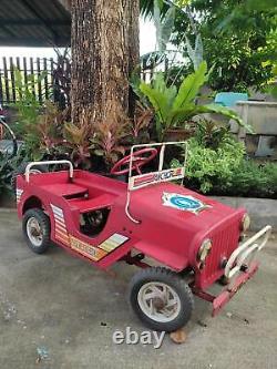 Vintage Jeep Pedal Cars