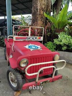 Vintage Jeep Pedal Cars