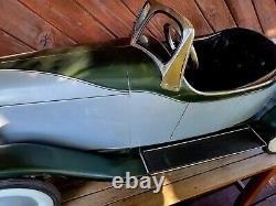 Vintage Jerry Anderson Auburn Speedster Boattail Pedal Car