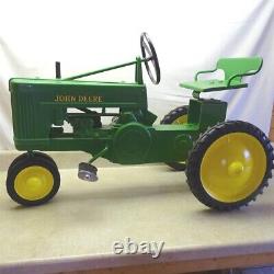 Vintage John Deere Eska 60 Pedal Tractor, Small Frame, 1950's, Restored