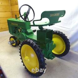 Vintage John Deere Eska 60 Pedal Tractor, Small Frame, 1950's, Restored