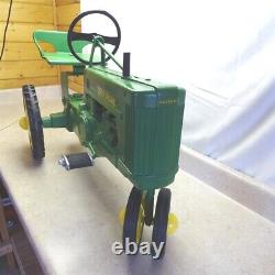 Vintage John Deere Eska 60 Pedal Tractor, Small Frame, 1950's, Restored