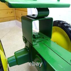 Vintage John Deere Eska 60 Pedal Tractor, Small Frame, 1950's, Restored