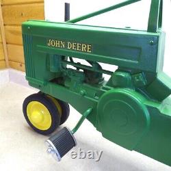 Vintage John Deere Eska 60 Pedal Tractor, Small Frame, 1950's, Restored