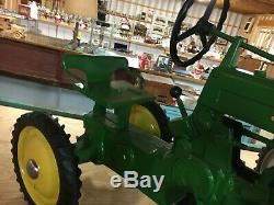 Vintage John Deere Large 60 Pedal Tractor RESTORED! LOCAL PICK UP ONLY