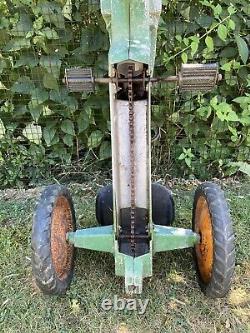 Vintage John Deere Pedal Tractor Model 520
