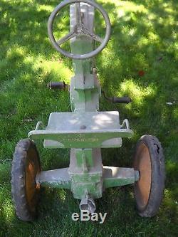 Vintage John Deere Peddle Tractor