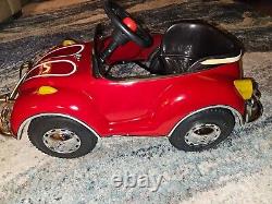 Vintage Junior Sportsters TS-110 VW Beetle Bug Pedal Car Volkswagen Convertible