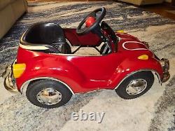 Vintage Junior Sportsters TS-110 VW Beetle Bug Pedal Car Volkswagen Convertible