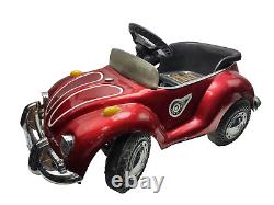 Vintage Junior Sportsters TS-110 VW Beetle Pedal Car Classic Red Buggy RARE