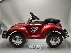 Vintage Junior Sportsters TS-110 VW Beetle Pedal Car Classic Red Buggy RARE