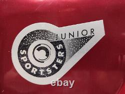 Vintage Junior Sportsters TS-110 VW Beetle Pedal Car Classic Red Buggy RARE