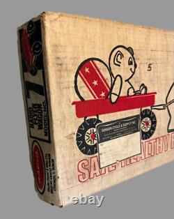 Vintage KD Coaster Childs Indoor Outdoor Radio Flyer Wagon No. 7 Unopened NOS