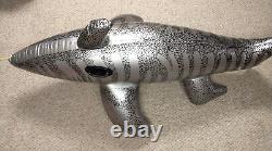 Vintage KMart Clearwater Silver Tiger Shark Ride-On 82 Tested Clean