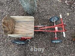 Vintage Kettler Pedal Push Pull Go Car Made in Germany Child Kids Youth Cart