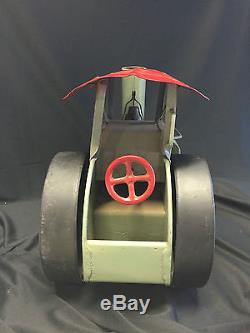 Vintage Keystone 60  Ride On Steel Steam Roller Toy, In Great Condition
