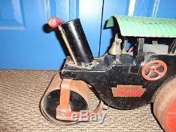 Vintage Keystone 60 Ride On Steel Steam Roller Toy, In Original Condition